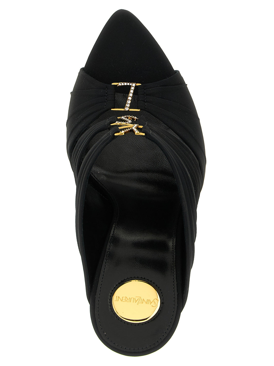 Saint Laurent Emilie Sandals - Black | 4392eb0e1a76752a1e3ee2d61f4e23f774c5bdbe