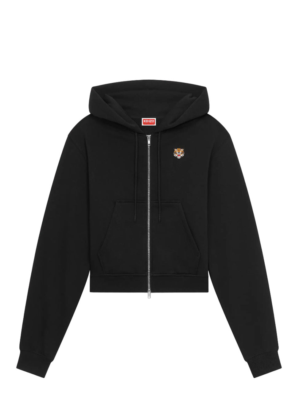 Lucky tiger zip up hoodie