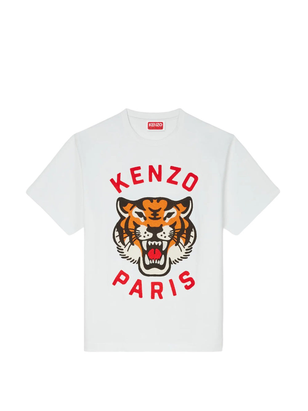 Lucky tiger emb oversize tee