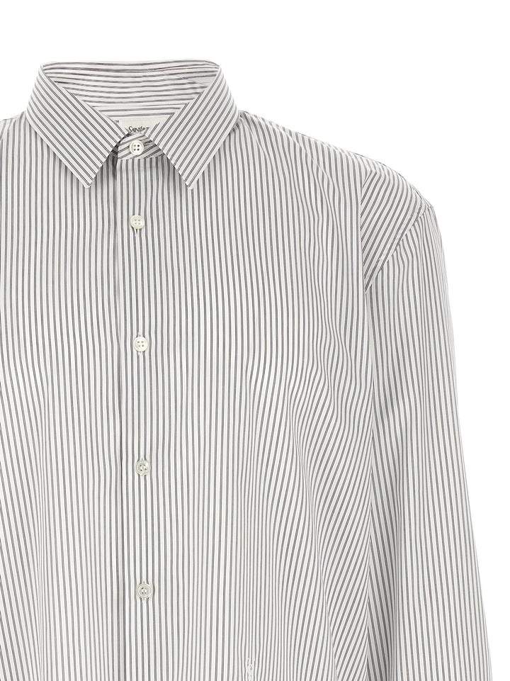 Saint Laurent Cassandre Shirt and Blouse - White/Black | 6ee01f79f9facdd9243e111ce6406e7ab07c78c3