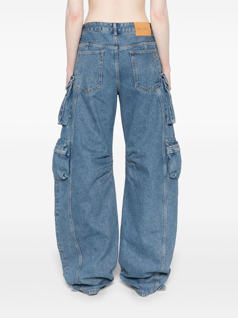 Fern wide leg cargo style jeans