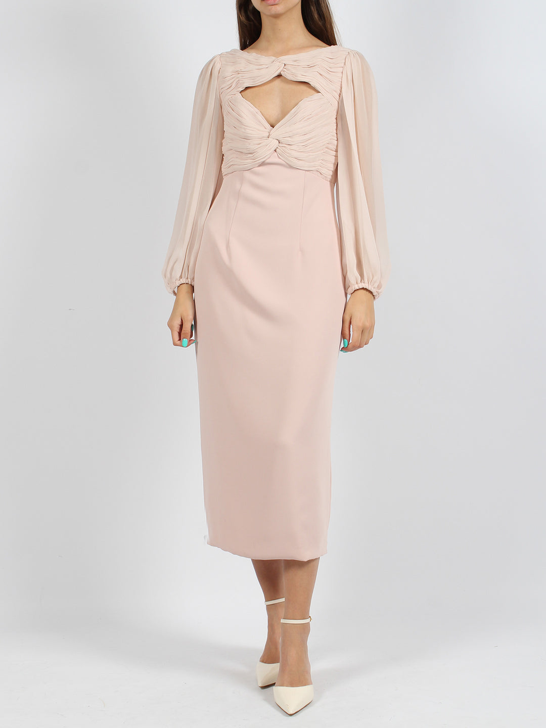 Arwenne cutout midi dress