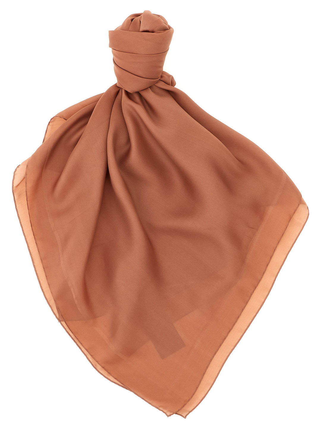 Saint Laurent Cassandre Scarves and Foulards - Brown | 5b3dc11ca3f487f5a97d92a08549db69cb4363be