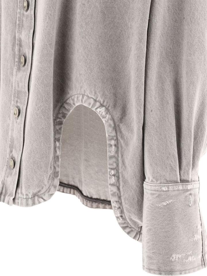 Shirt with cut-out detail