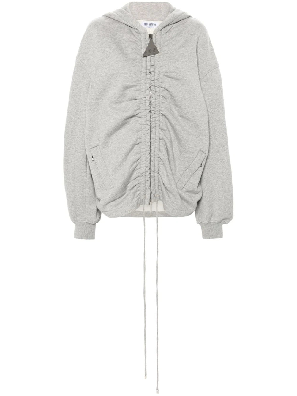 Sweatshirt with ruffles