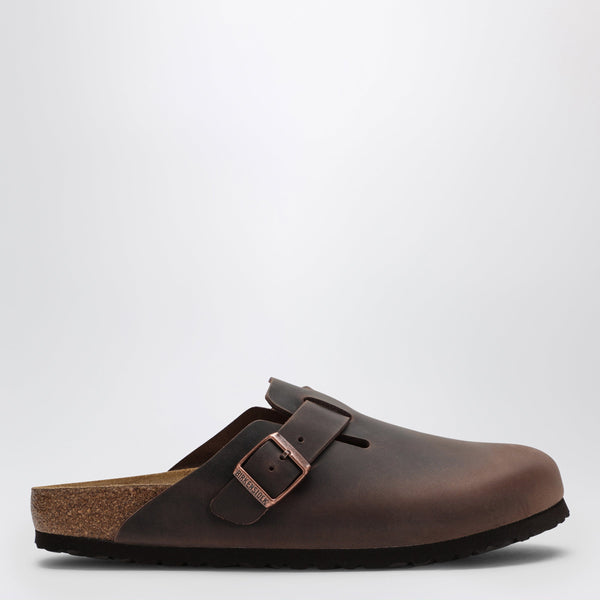 Habana Oiled Leather Boston Clogs By Birkenstock
