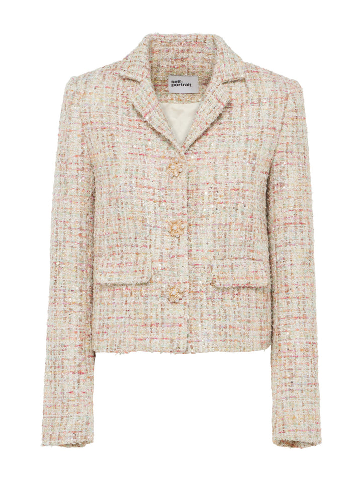 Pastel boucle jacket