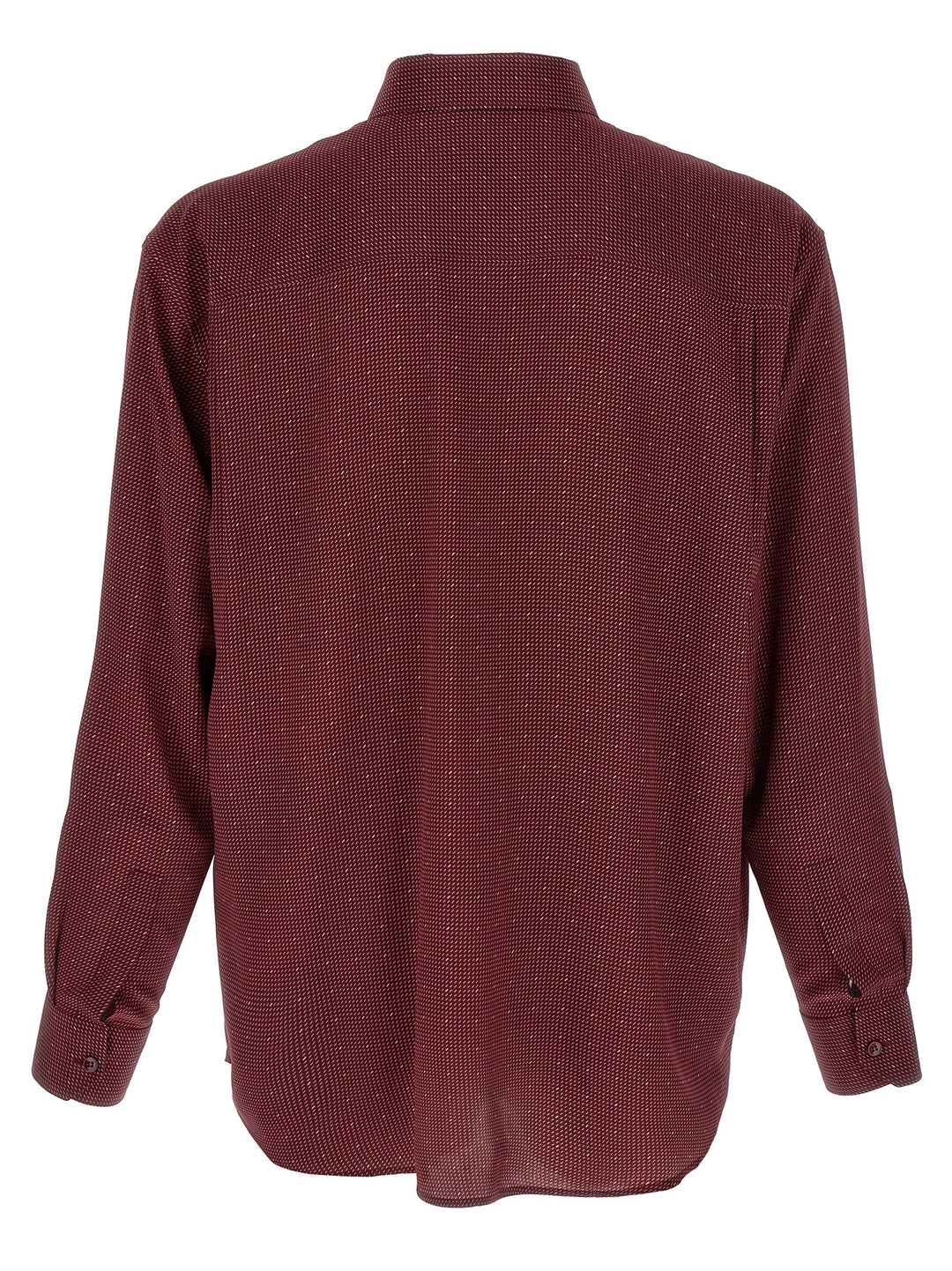 Saint Laurent Cassandre Shirt and Blouse - Bordeaux | 3da034582306f1f3dd440b5d1fe21161daabf4b5
