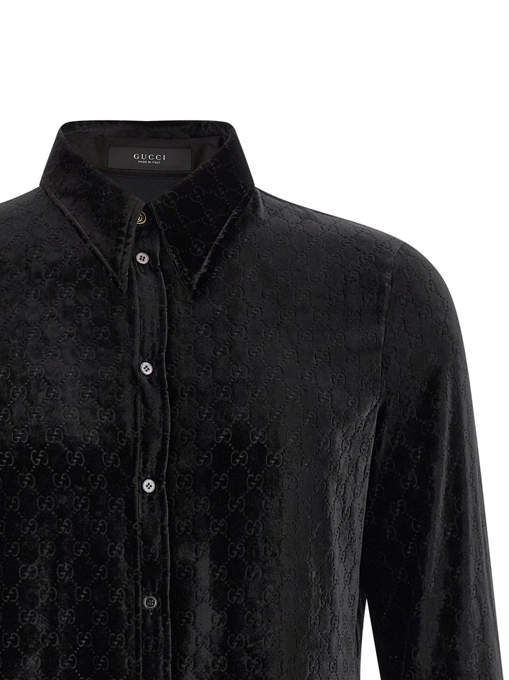 Gucci Gg Shirt and Blouse - Black | 71999b5a949541e0e6616192f1071332037aff42