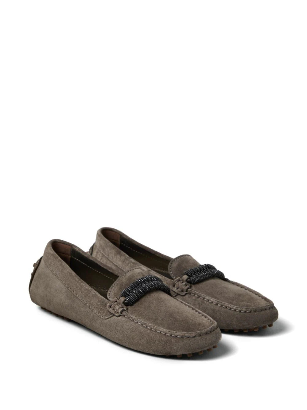 Moccasins with Monili finish