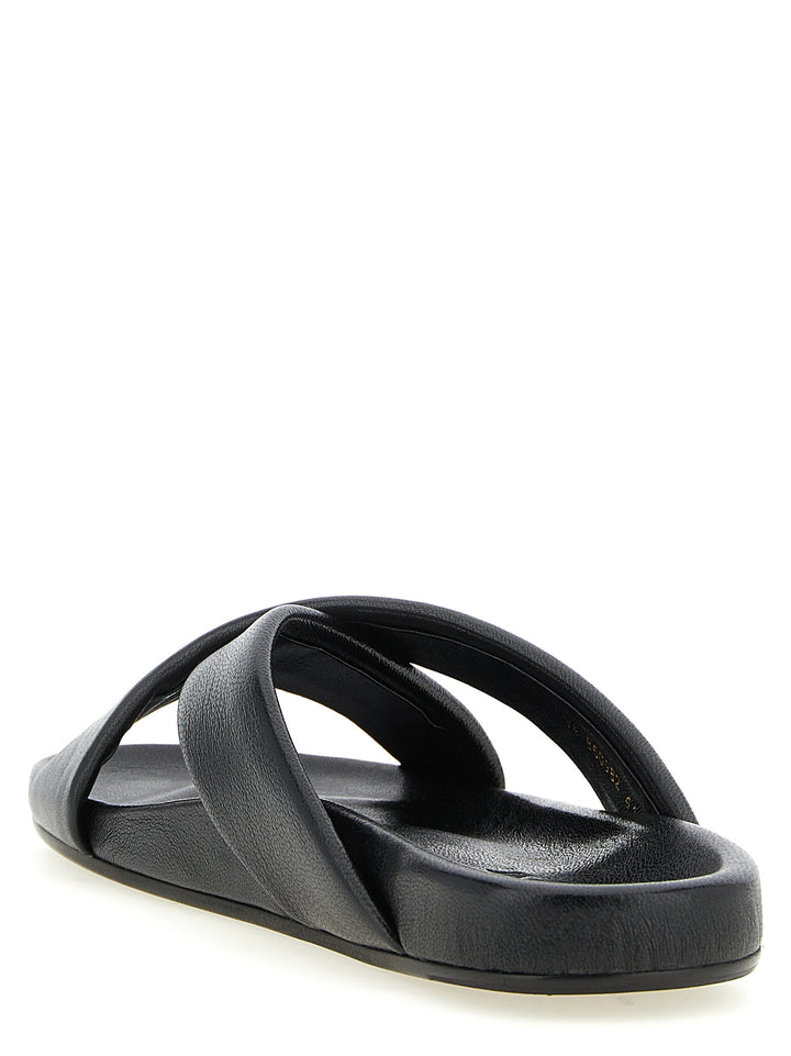 Saint Laurent Nichols Sandals - Black | 45c11a0a1918c8297839738214f4b7c555910b40