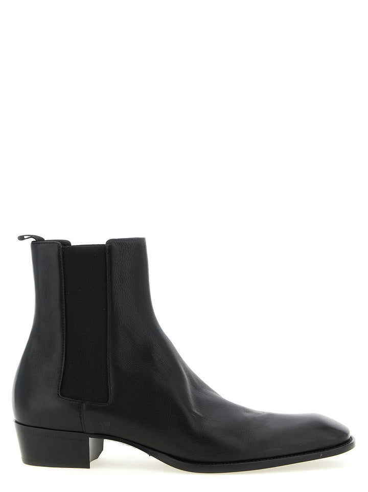 Saint Laurent Stanton Boots and Ankle Boots - Black | 96d6c3cf14df3b68533954aa0c3ee614208f8e20