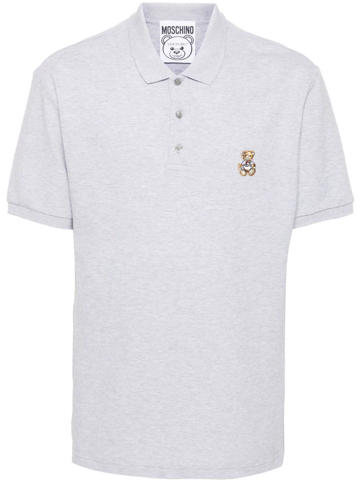 Polo shirt with Teddy Bear application