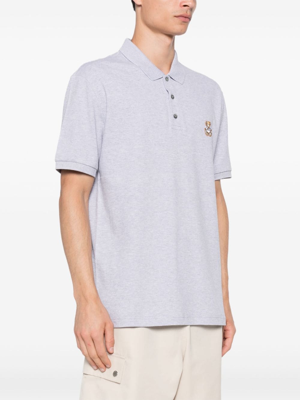 Polo shirt with Teddy Bear application