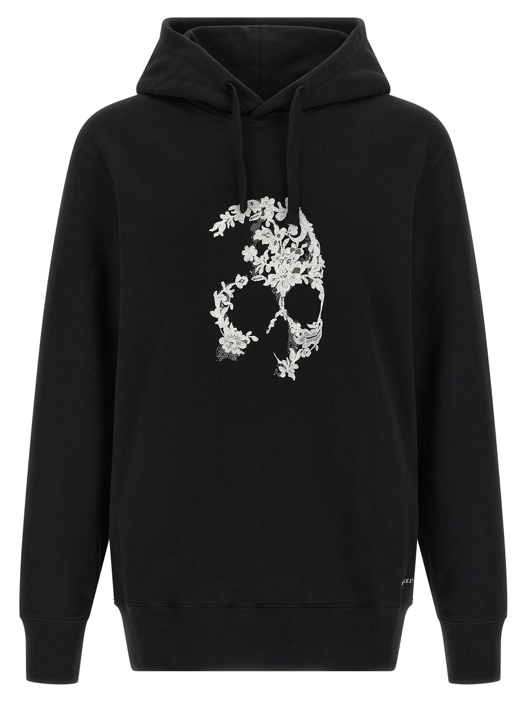 Mcqueen Skull Sweatshirt - White/Black | 8350ab662265b8065850984981df0f79164b2971