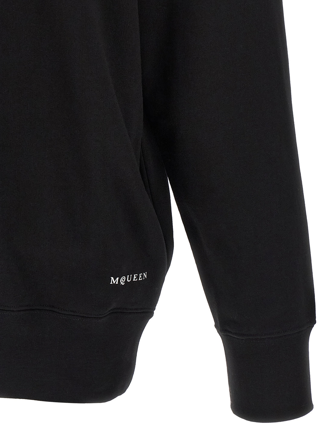 Mcqueen Skull Sweatshirt - White/Black | e611fcec9d0a59d65b0d38d83c72e653daff3769