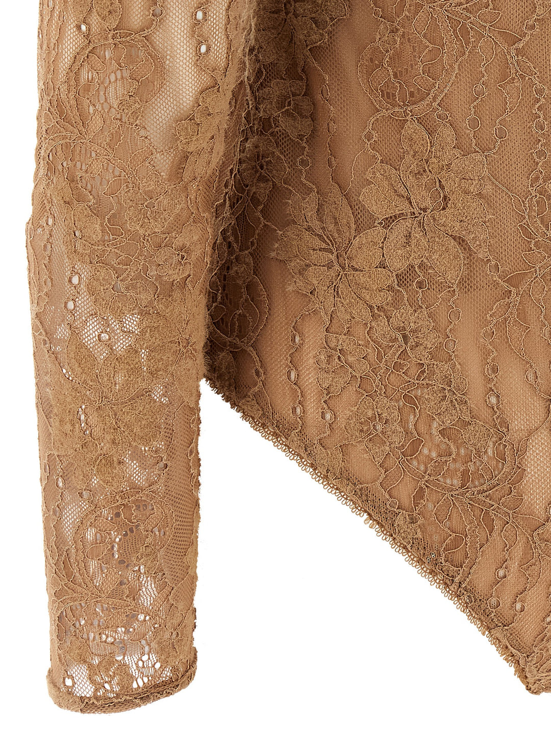 Zimmermann Lace Bodysuit Tops - Beige | 50df3ffeec0479229da2b2d2199217fdd8cc3c67