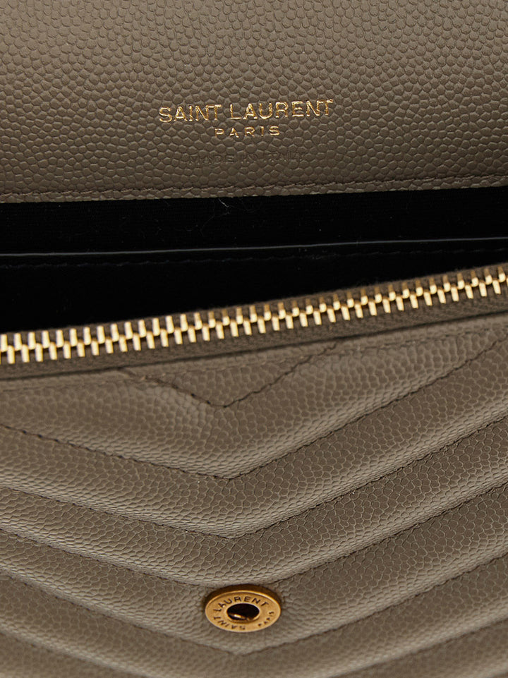 Saint Laurent Envelope Crossbody Bags - Brown | bd5baf748a1971ead527875df0750b09b73af66a