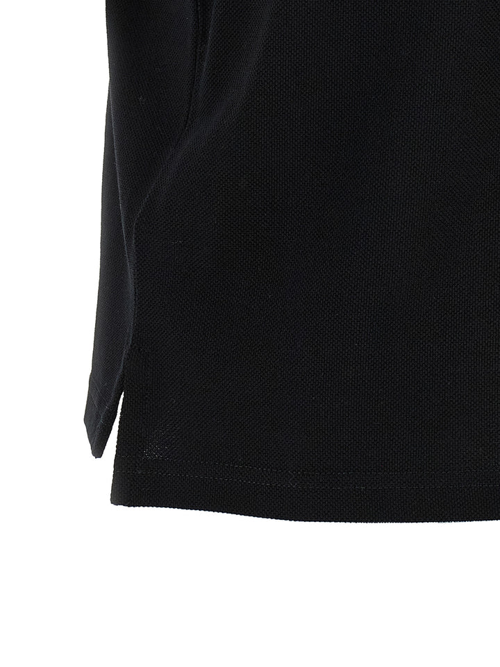 Saint Laurent Cassandre Polo - Black | 06cbd1acd2e15324bf053441a1aad5f4c60636e9