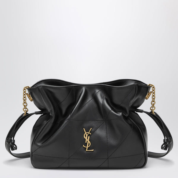 Jamie Shoulder Pouch In Lambskin Leather, Black