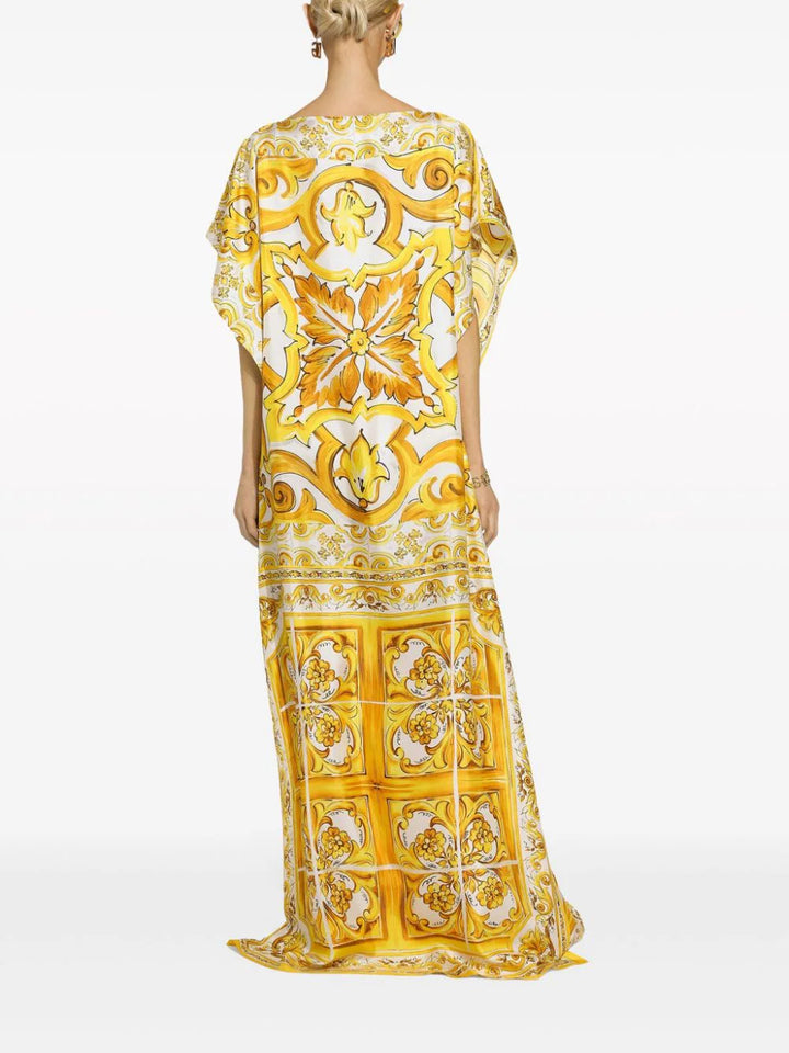 Majolica long dress