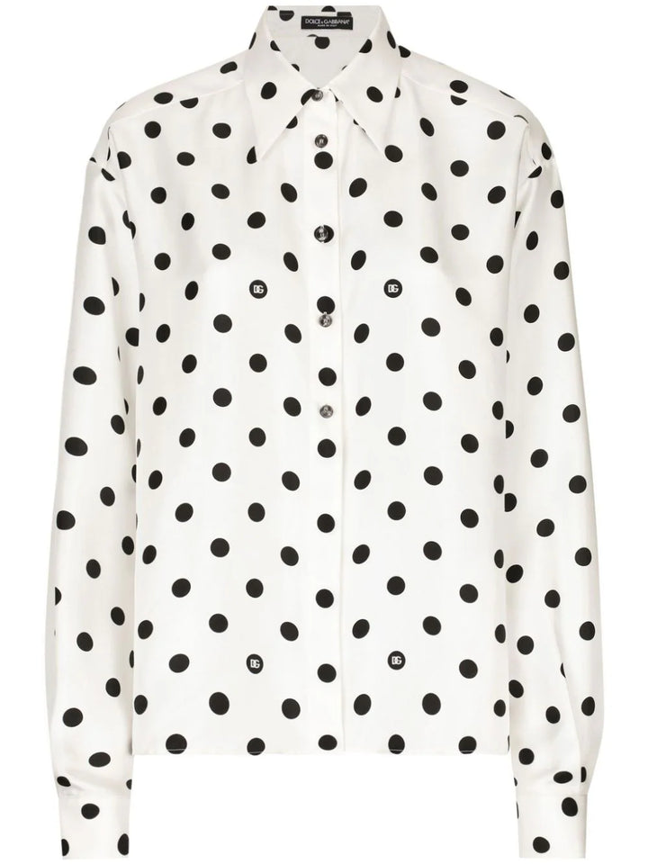 Polka dot shirt