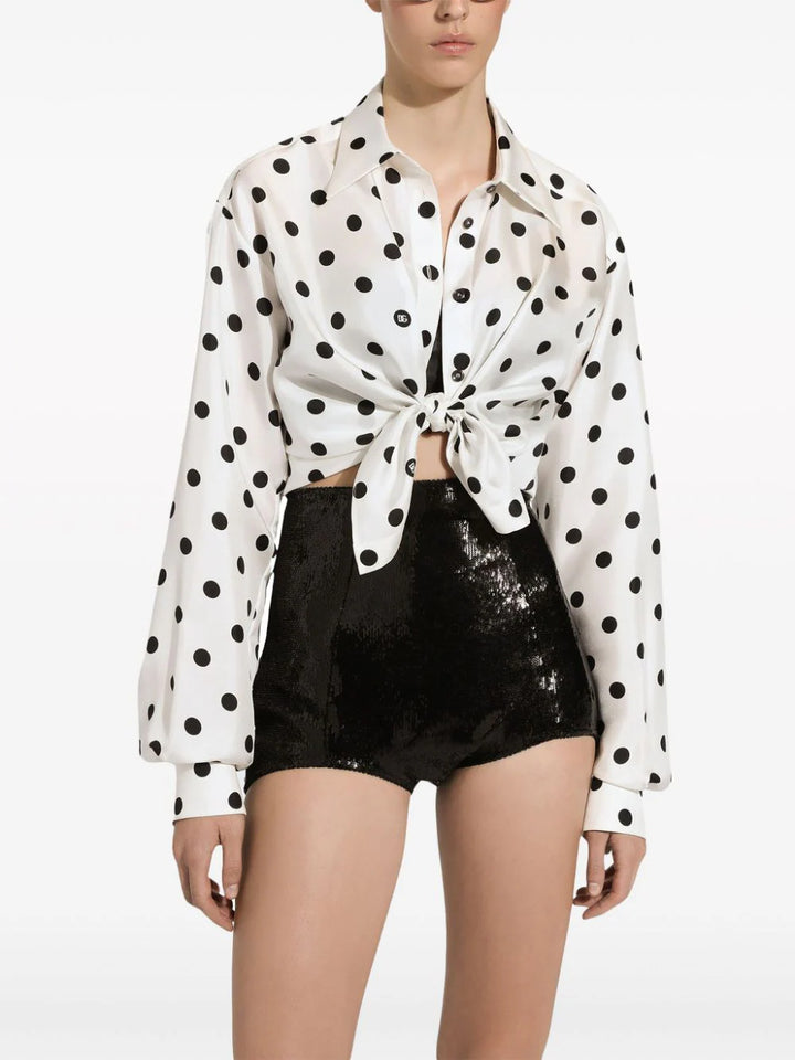 Polka dot shirt