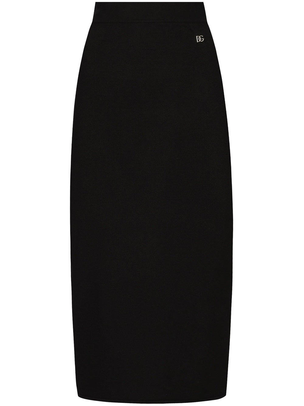 Pencil skirt with DG logo