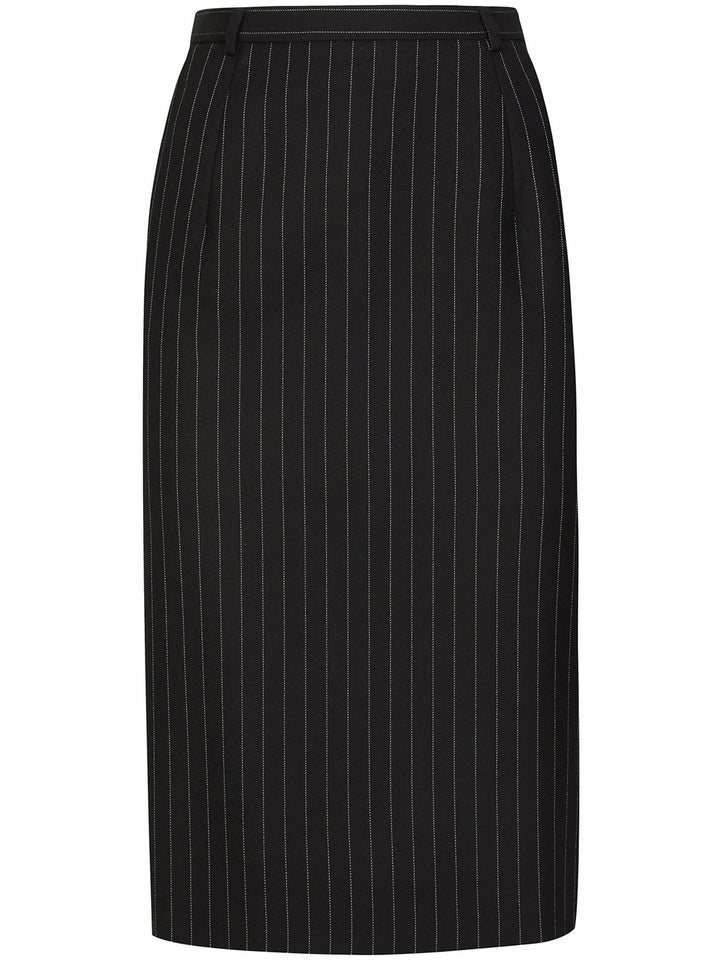 Pinstripe skirt