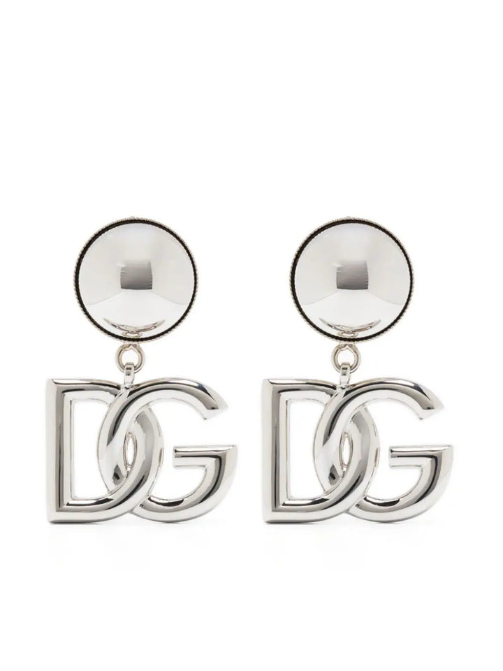 Clip earrings with pendant