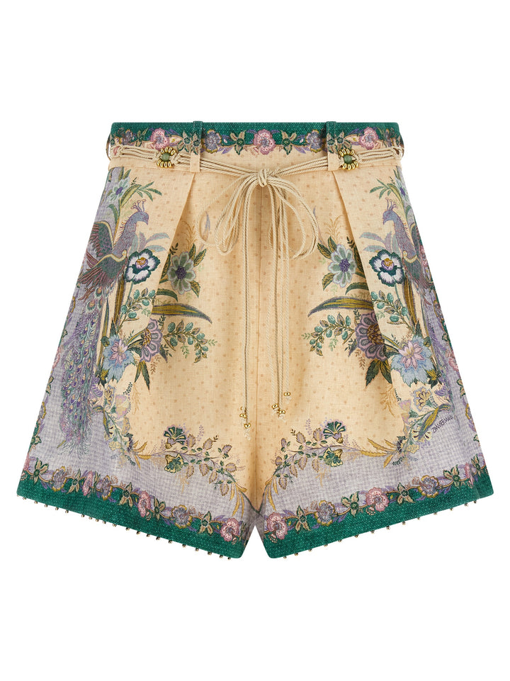 Zimmermann Indra Bermuda and Short - Multicolor | 424d707022e4b24216e13ca03a42b98ee620d49b