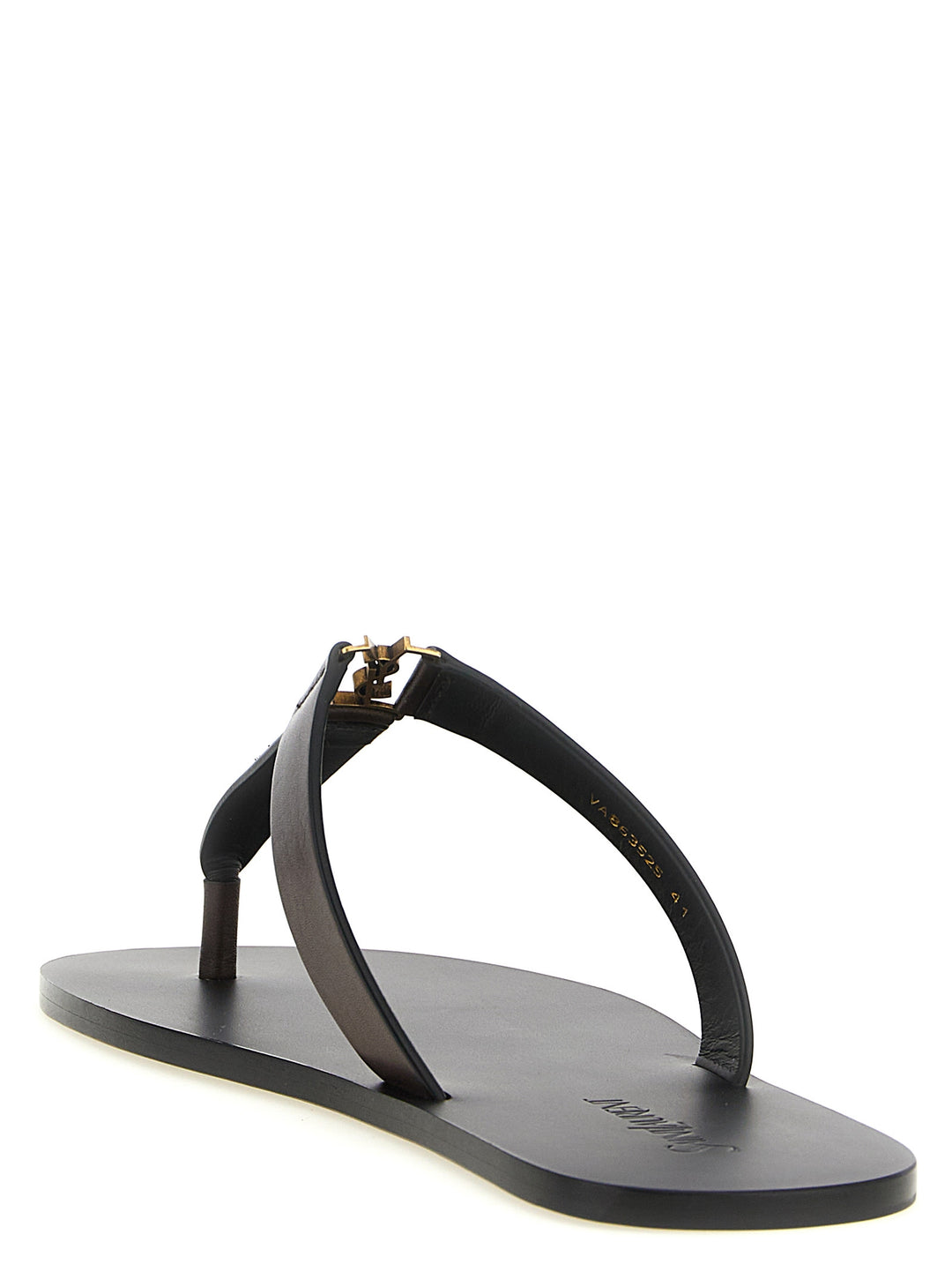 Saint Laurent Babylone Sandals - Brown | 8eaa6ee19fbdfe86da1a7900401c43d2da8379f8