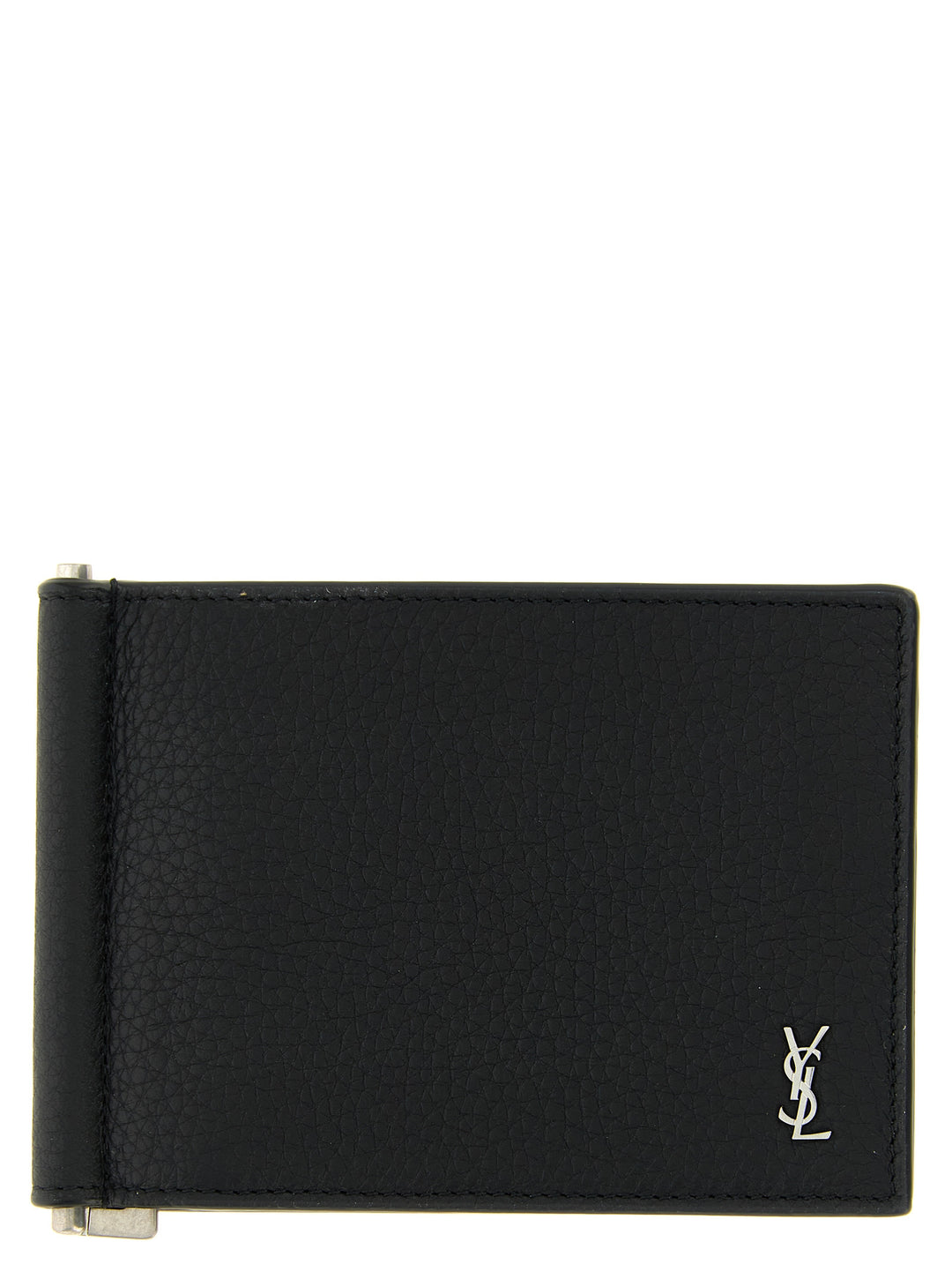 Saint Laurent Tiny Cassandre Wallets and Card Holders - Black | 9d7863eb3749ca0d2c9043b1ef59fa386bcedcc9