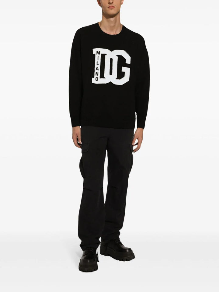 Sweatshirt with logo print