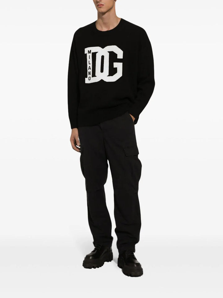 Sweatshirt with logo print