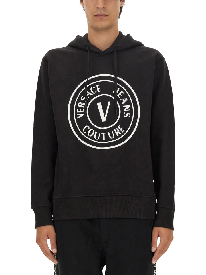 Versace Jeans Couture Sweatshirts - Black | Wanan Luxury
