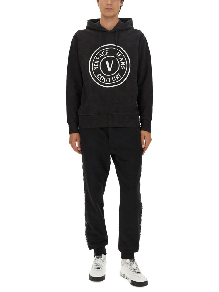 Versace Jeans Couture Sweatshirts - Black | Wanan Luxury
