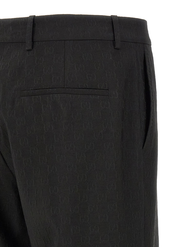 Gucci Gg Pants - Black | 147ee8d52d3abbd3d1d8f9912430d4b68d296425