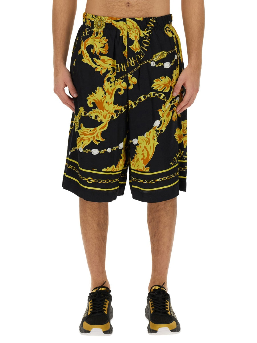 Versace Jeans Couture Shorts - Black | Wanan Luxury