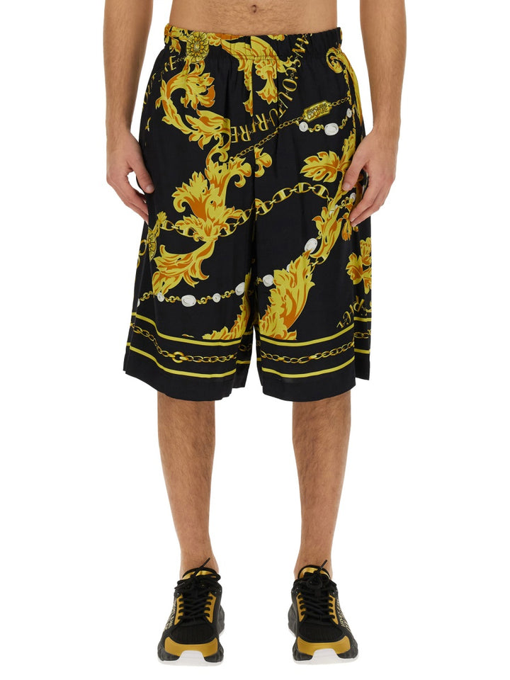Versace Jeans Couture Shorts - Black | Wanan Luxury