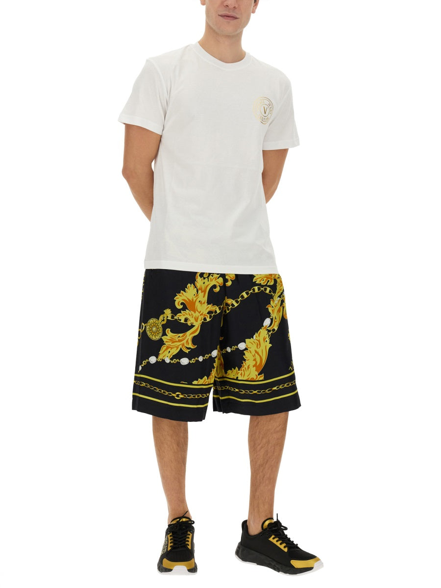 Versace Jeans Couture Shorts - Black | Wanan Luxury