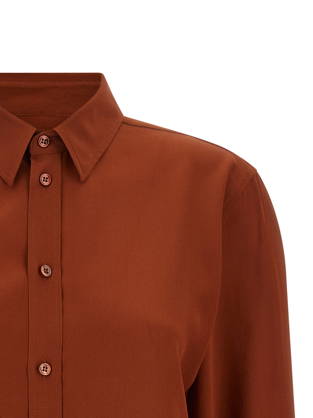 Saint Laurent Cassandre Shirt and Blouse - Orange | 9f1a8dcf072068258602684417ce27bcd47f84cb