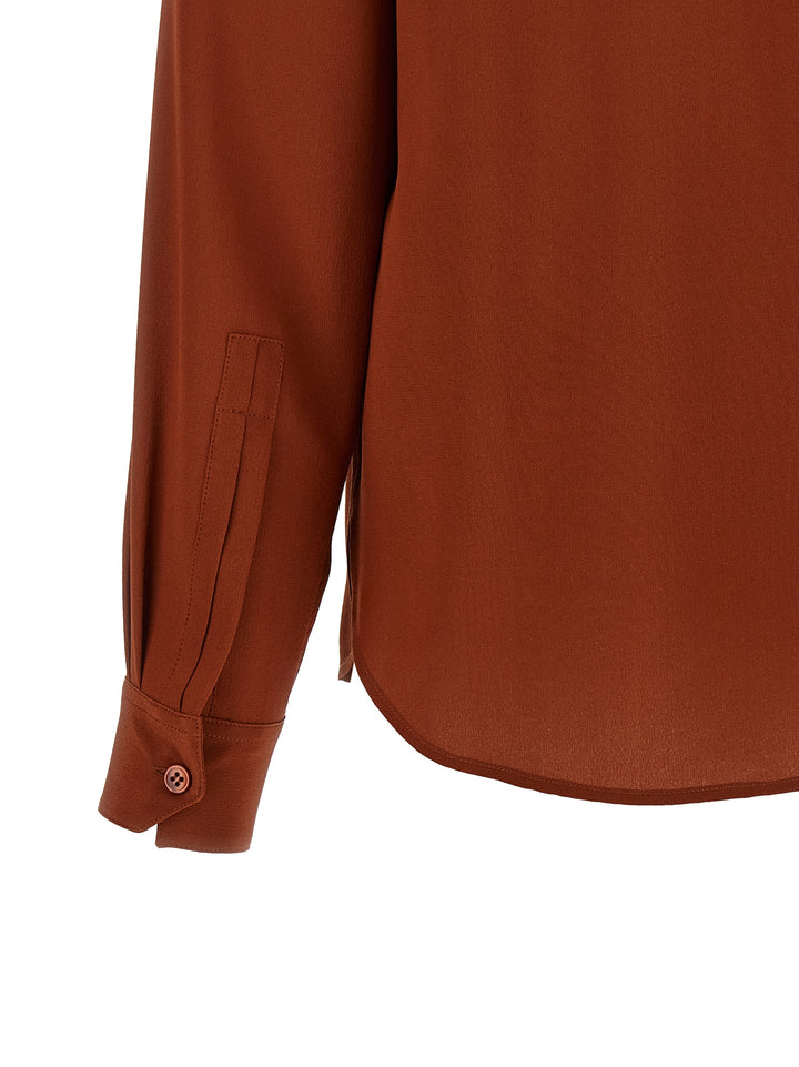 Saint Laurent Cassandre Shirt and Blouse - Orange | ef2af928d0a0bcd9a5323d4da6056ec4b44232dd