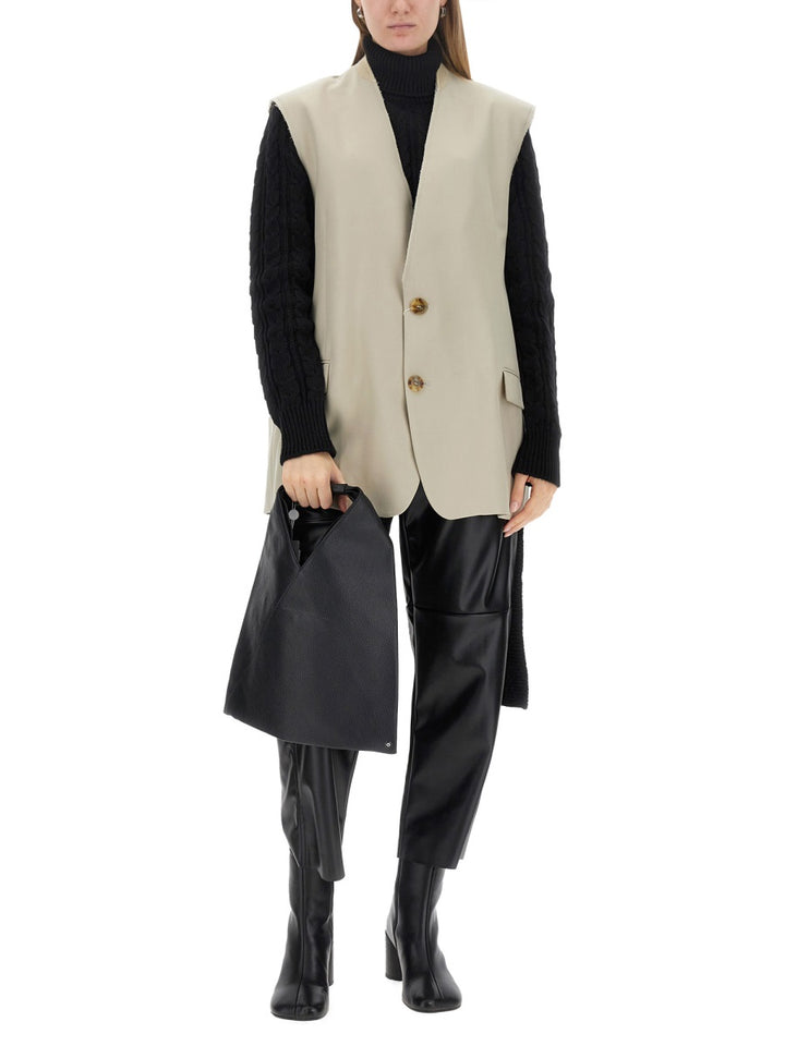 MM6 Maison Margiela Gilet - Beige | Wanan Luxury