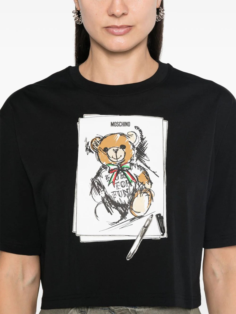 T-shirt with Teddy Bear print