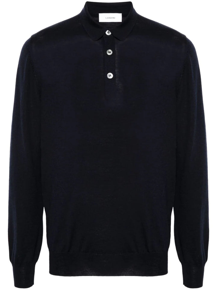 Long-sleeved polo shirt