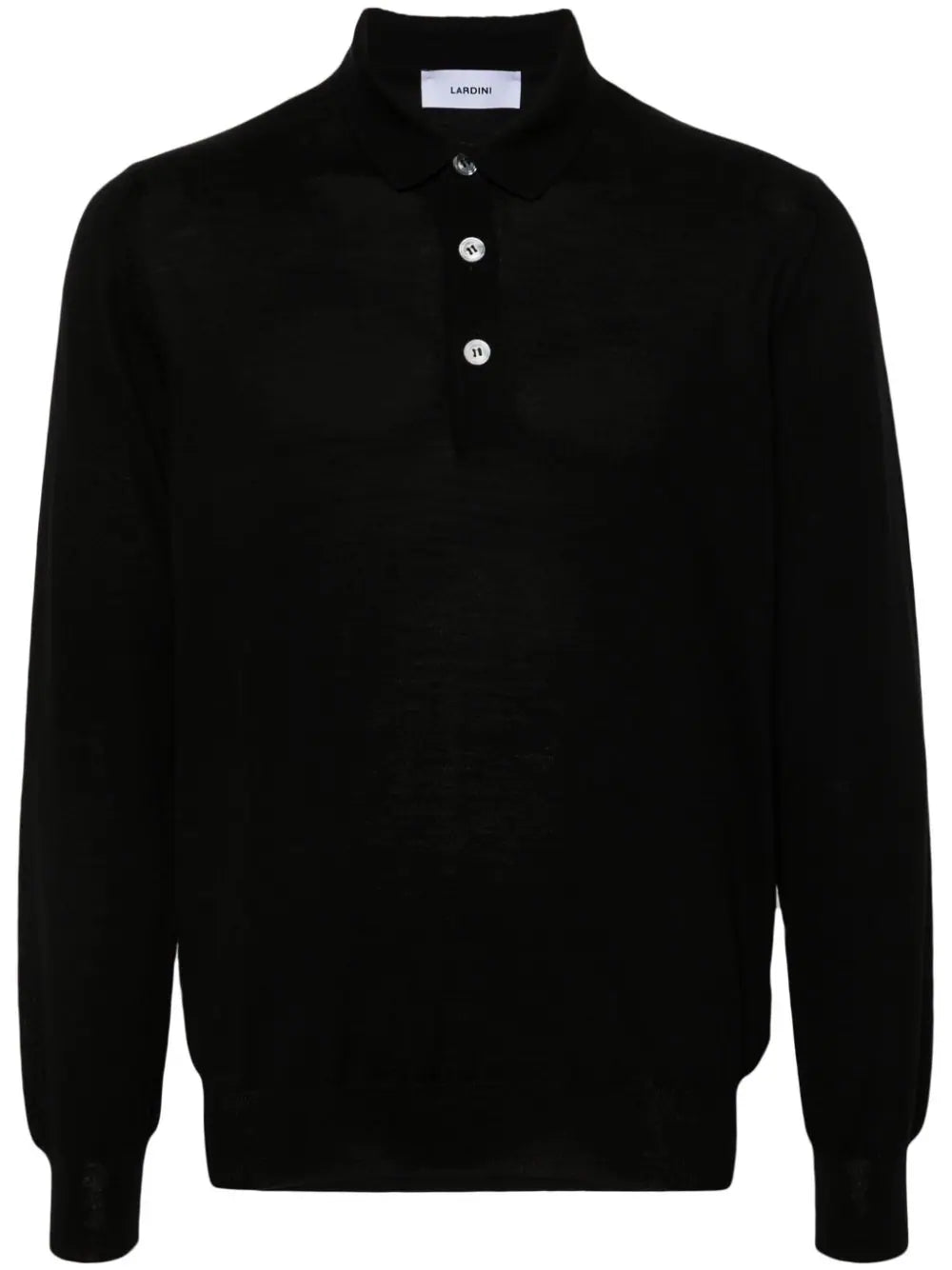 Virgin wool polo shirt