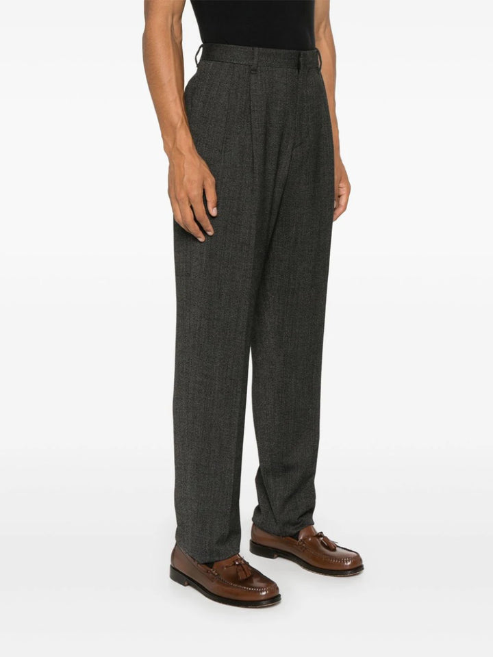 Flannel trousers