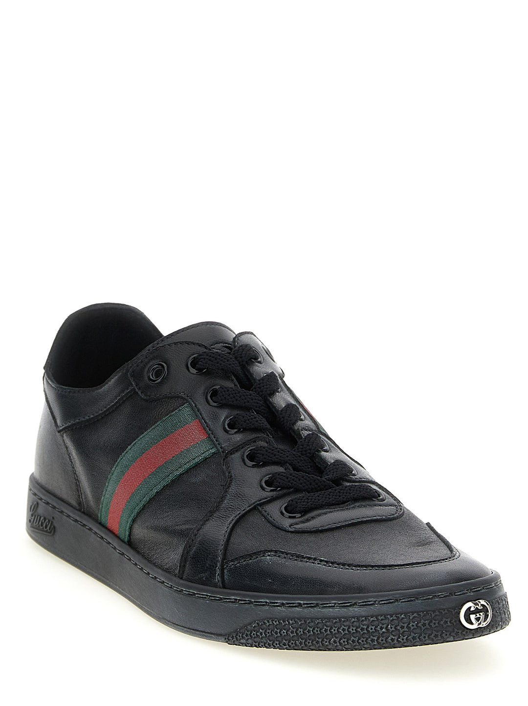 Gucci Stretch Sneakers - Black | 77048a967f9306054a577f646b4eb48c0c3f41cc
