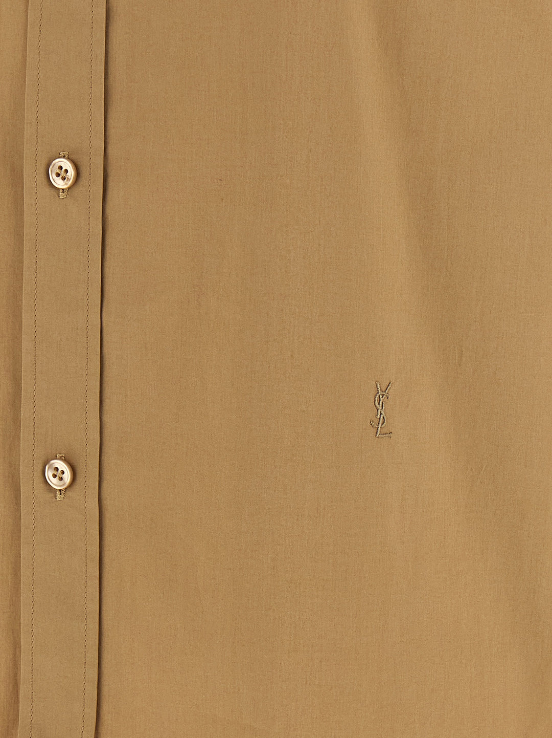 Saint Laurent Cassandre Shirt and Blouse - Brown | 5d9ac0d9939ef88d8c039d94f170364a4aa6530d
